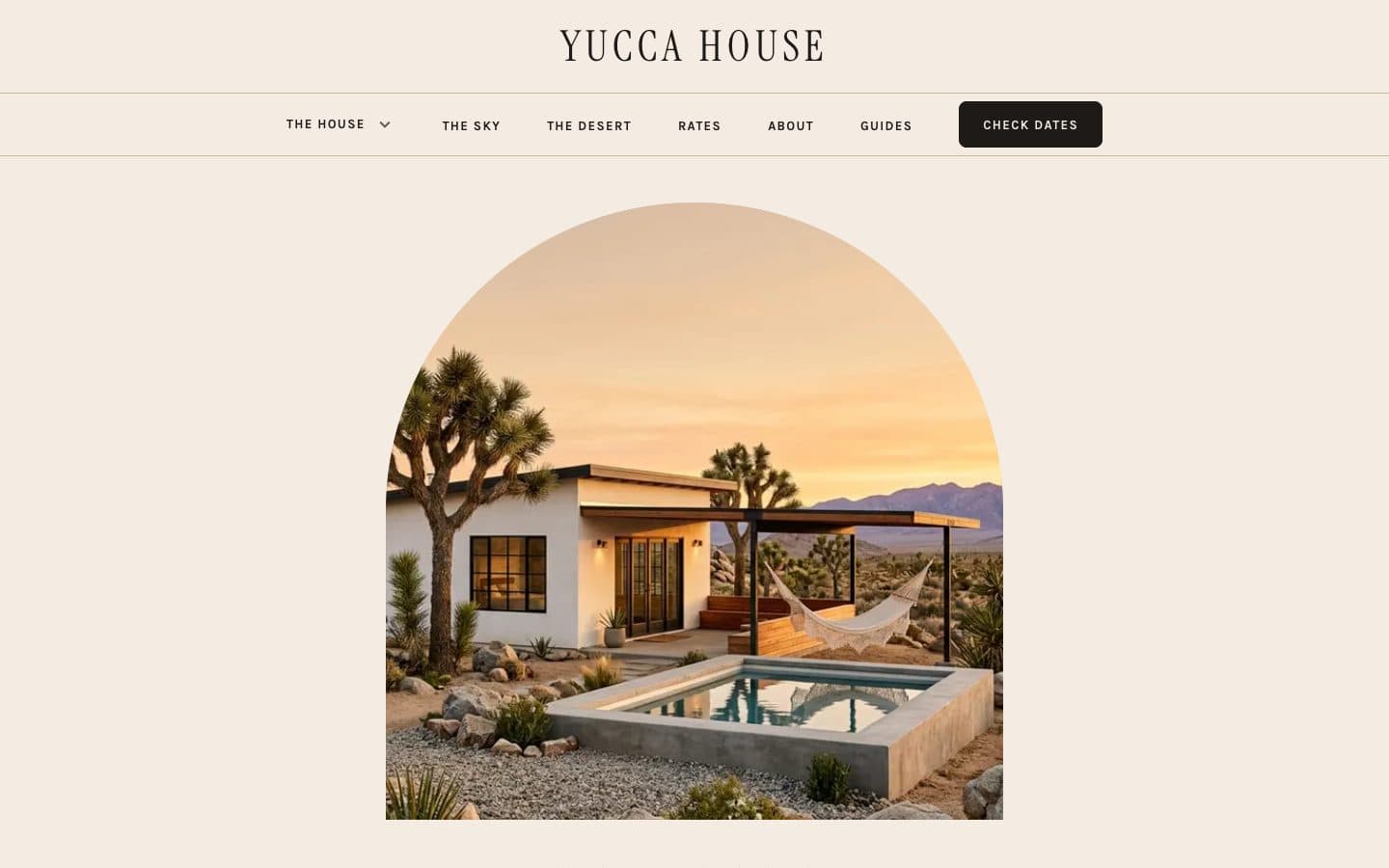 Yucca: the home page of Yucca House, a fictitious rebuilt homestead cabin in the high desert near Joshua Tree